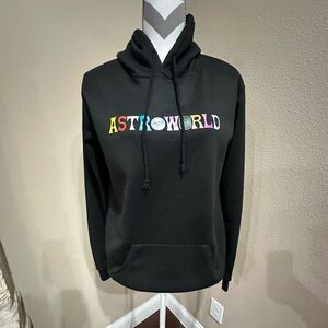 Travis Scott Astroworld black zipper jacket size L